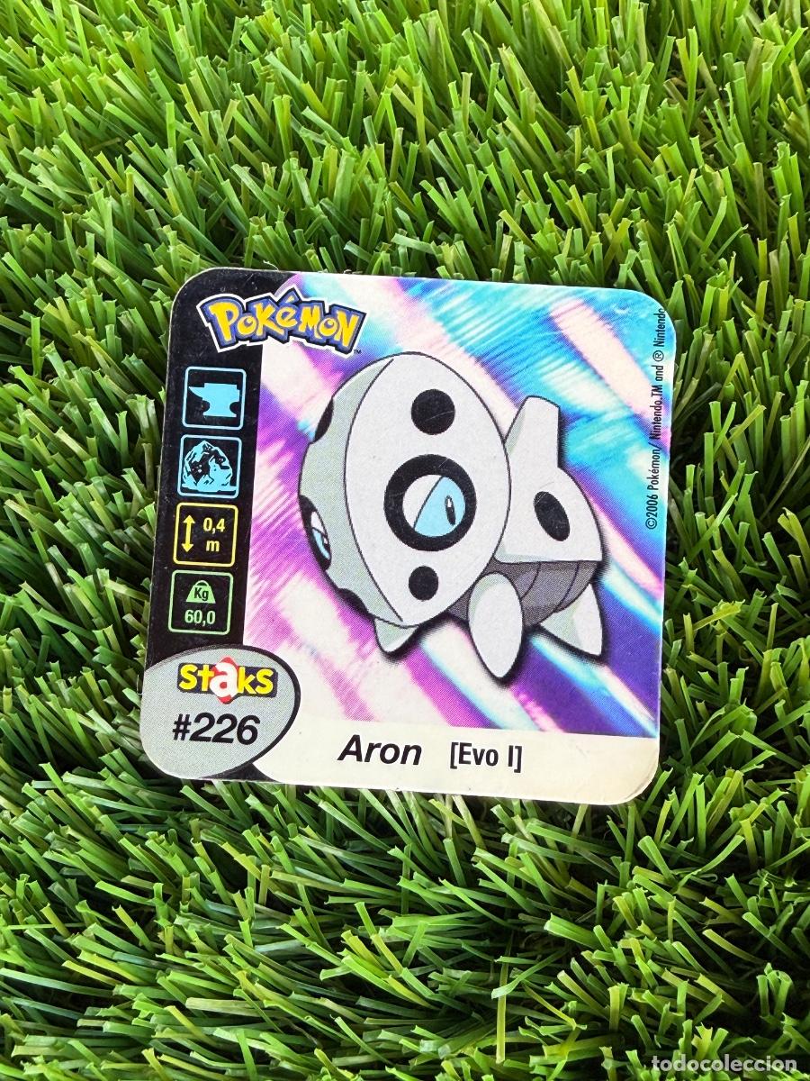 Cromos de Futebol: N&ordm; 226 Aron Pokemon Staks 2006
