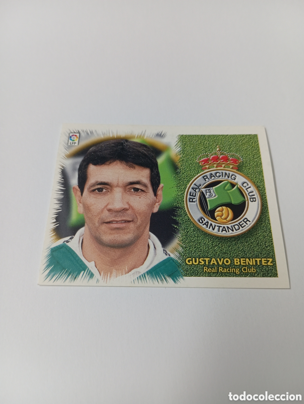 Cromos de Futebol: ENTRENADOR GUSTAVO BEN&Iacute;TEZ Racing LIGA ESTE 1999 2000 PANINI 99 00 NUEVO SIN PEGAR