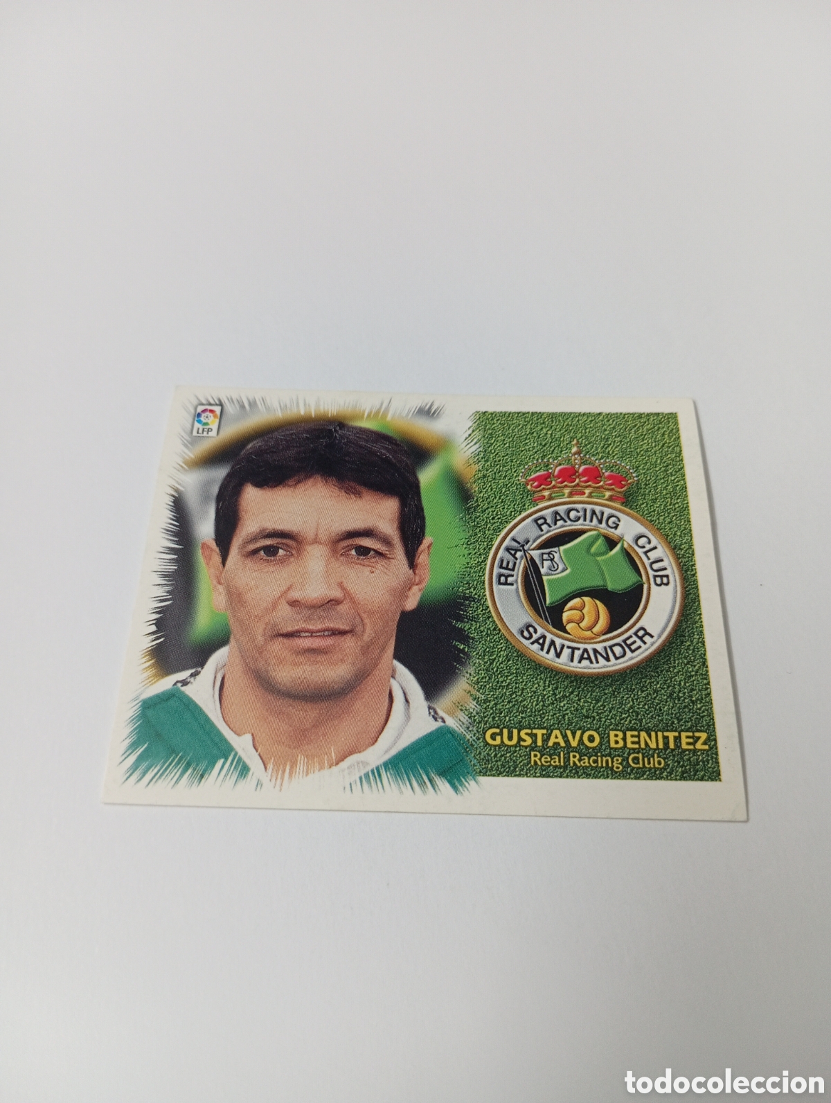 Figurine di Calcio: ENTRENADOR GUSTAVO BEN&Iacute;TEZ Racing LIGA ESTE 1999 2000 PANINI 99 00 NUEVO SIN PEGAR