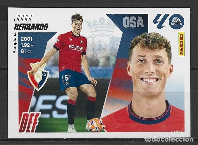 Cromos de F&uacute;tbol: Liga este 25/26 - Herrando - N&ordm; 8 - CA Osasuna