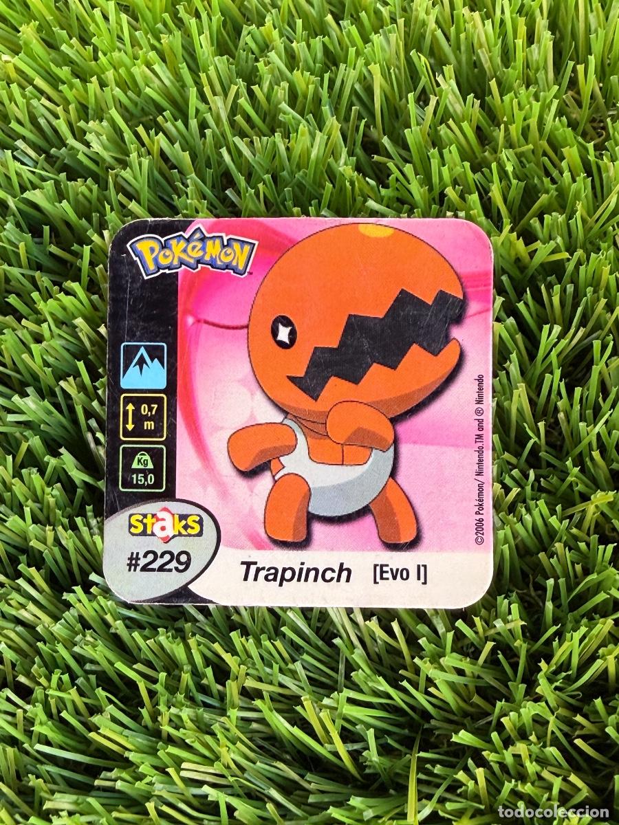 Fu&szlig;ball-Sticker: N&ordm; 229 Trapinch Pokemon Staks 2006
