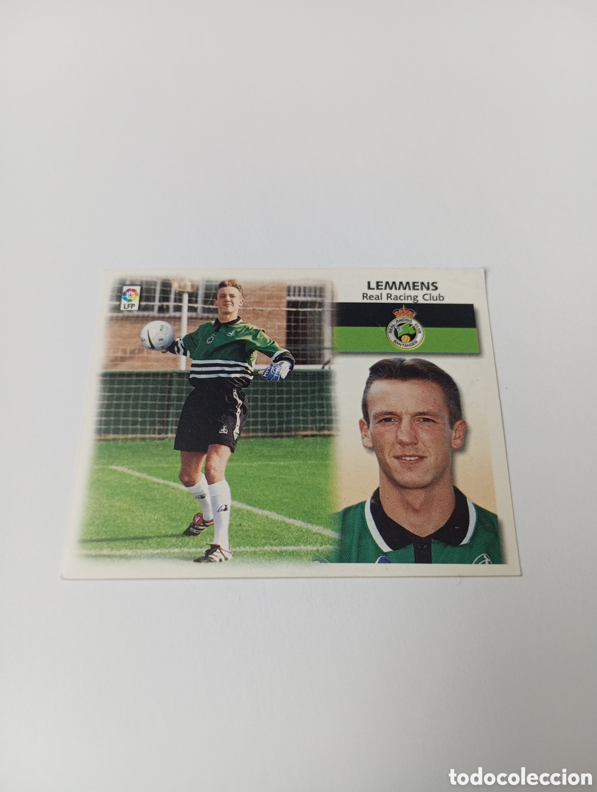 Fu&szlig;ball-Sticker: LEMMENS COLOCA Racing LIGA ESTE 1999 2000 PANINI 99 00 NUEVO SIN PEGAR