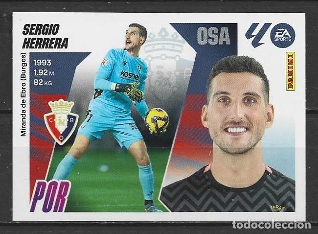 Fu&szlig;ball-Sticker: Liga este 25/26 - Sergio Herrera - N&ordm; 3 - CA Osasuna