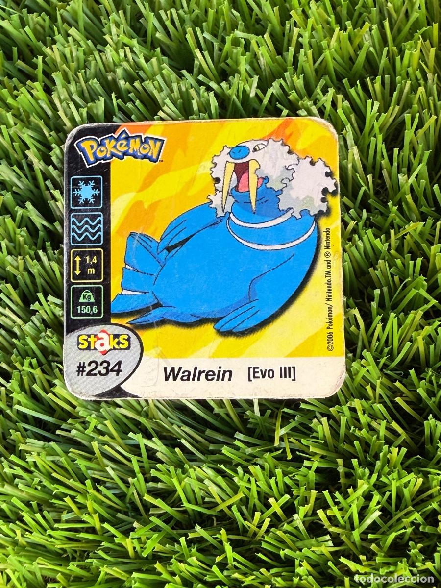Fu&szlig;ball-Sticker: N&ordm; 234 Walrein Pokemon Staks 2006