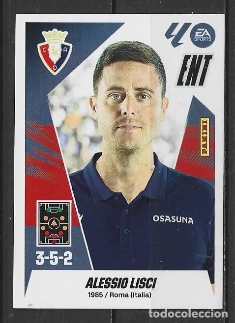 Cromos de F&uacute;tbol: Liga este 25/26 - Alessio Lisci - N&ordm; 2 - CA Osasuna
