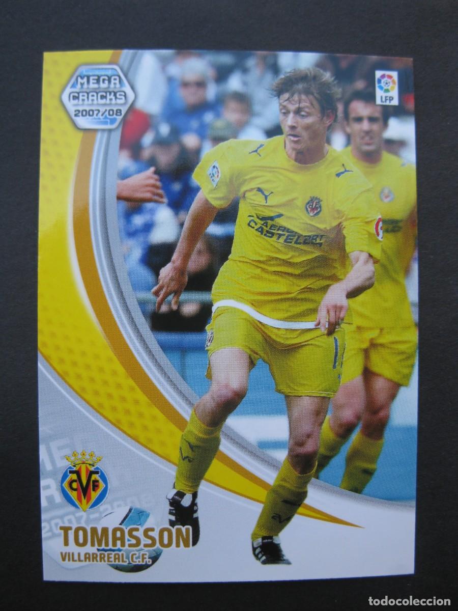 Cromos de F&uacute;tbol: TOMASSON (VILLARREAL C.F.) - N&ordm; 339 - MEGACRACKS 2007-2008 - PANINI - 07-08.