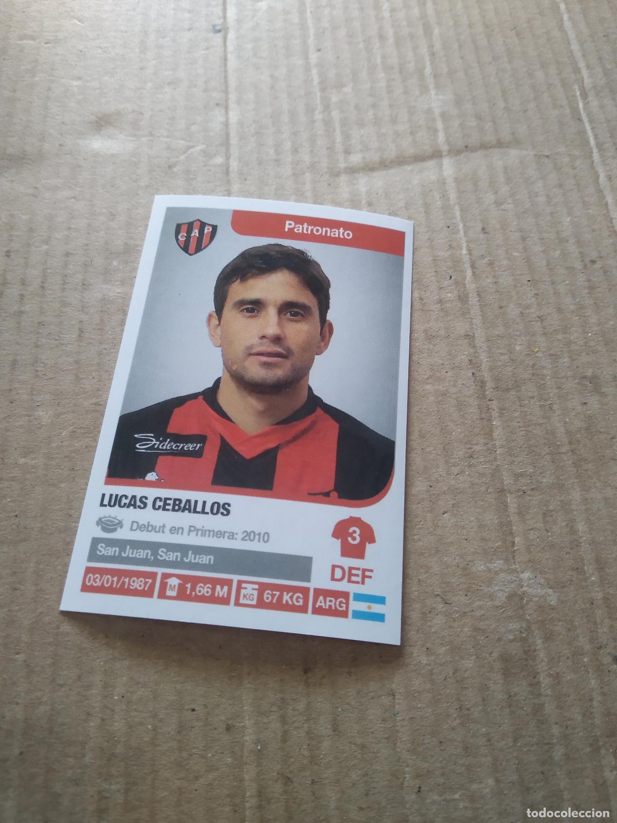 Cromos de F&uacute;tbol: 235 LUCAS CEBALLOS PATRONATO CROMO FUTBOL ARGENTINO 18-19 PANINI LIGA ARGENTINA 2018-2