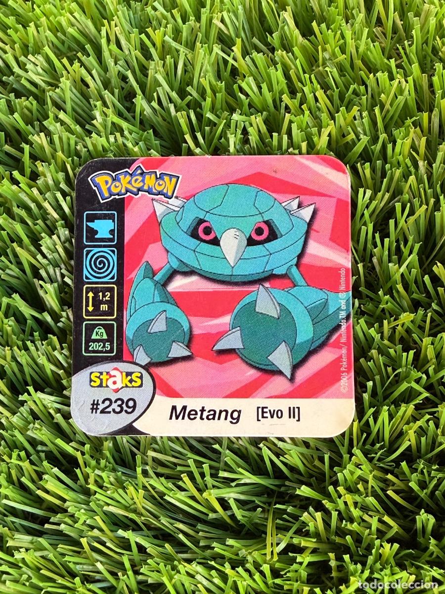 Fu&szlig;ball-Sticker: N&ordm; 239 Metang Pokemon Staks 2006