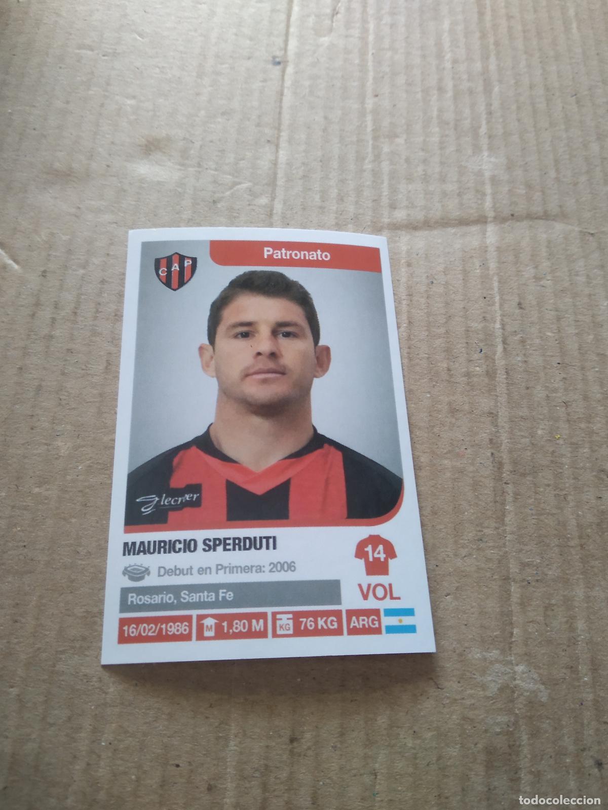 Fu&szlig;ball-Sticker: 236 MAURICIO SPERDUTI PATRONATO CROMO FUTBOL ARGENTINO 18-19 PANINI LIGA ARGENTINA 2018-2