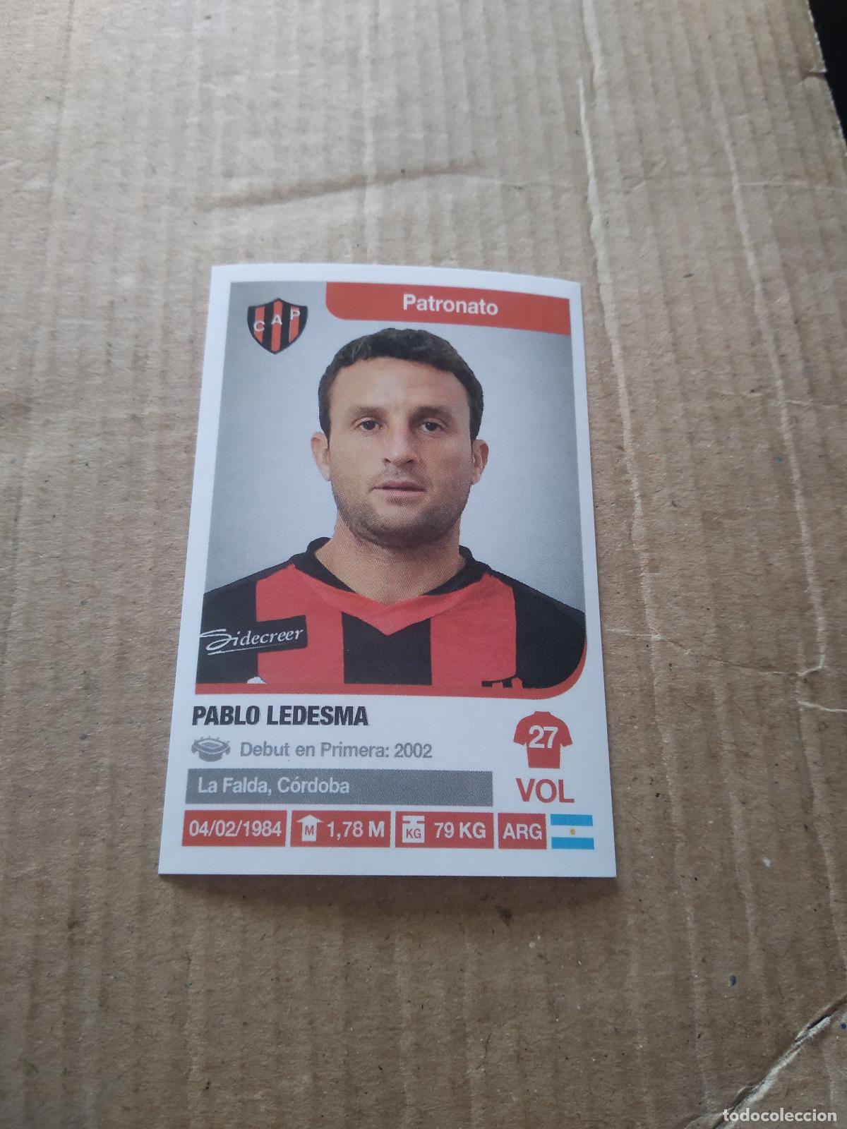 Cartes &agrave; collectionner de Football: 238 PABLO LEDESMA PATRONATO CROMO FUTBOL ARGENTINO 18-19 PANINI LIGA ARGENTINA 2018-2