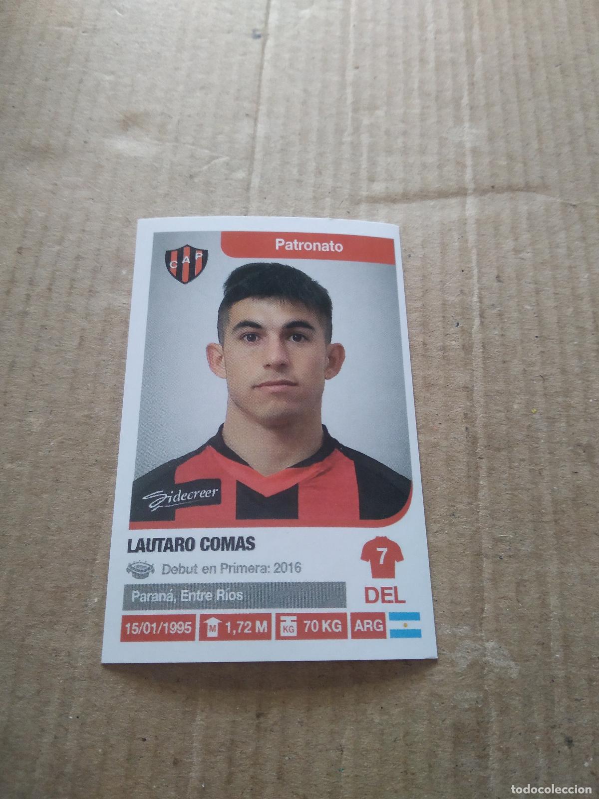 Cromos de F&uacute;tbol: 240 LAUTARO COMAS PATRONATO CROMO FUTBOL ARGENTINO 18-19 PANINI LIGA ARGENTINA 2018-2