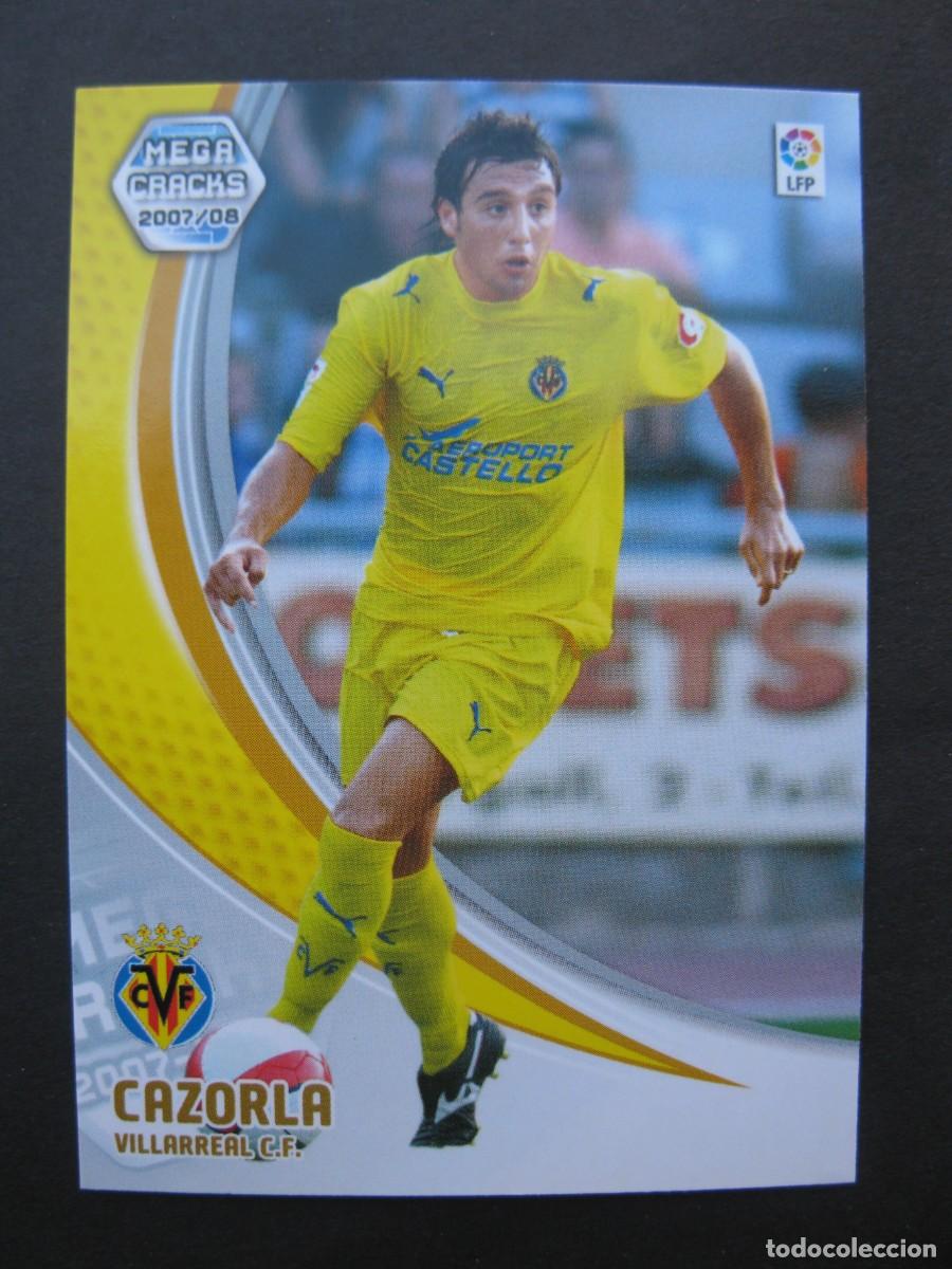 Cromos de F&uacute;tbol: CAZORLA (VILLARREAL C.F.) - N&ordm; 341 - MEGACRACKS 2007-2008 - PANINI - 07-08.