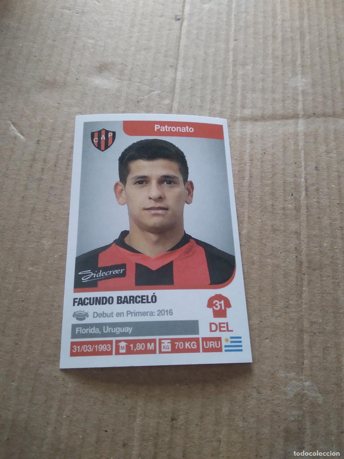 Cromos de F&uacute;tbol: 241 FACUNDO BARCELO PATRONATO CROMO FUTBOL ARGENTINO 18-19 PANINI LIGA ARGENTINA 2018-2
