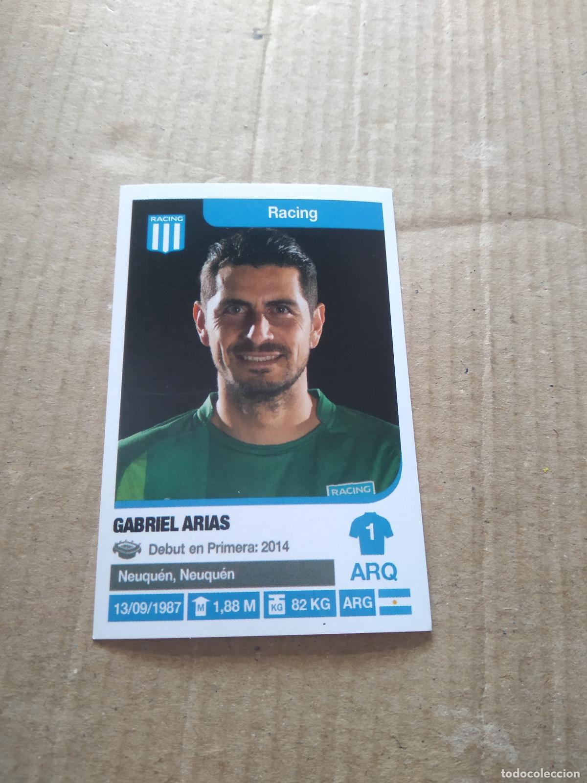 Cromos de F&uacute;tbol: 245 GABRIEL ARIAS RACING CROMO FUTBOL ARGENTINO 18-19 PANINI LIGA ARGENTINA 2018-2