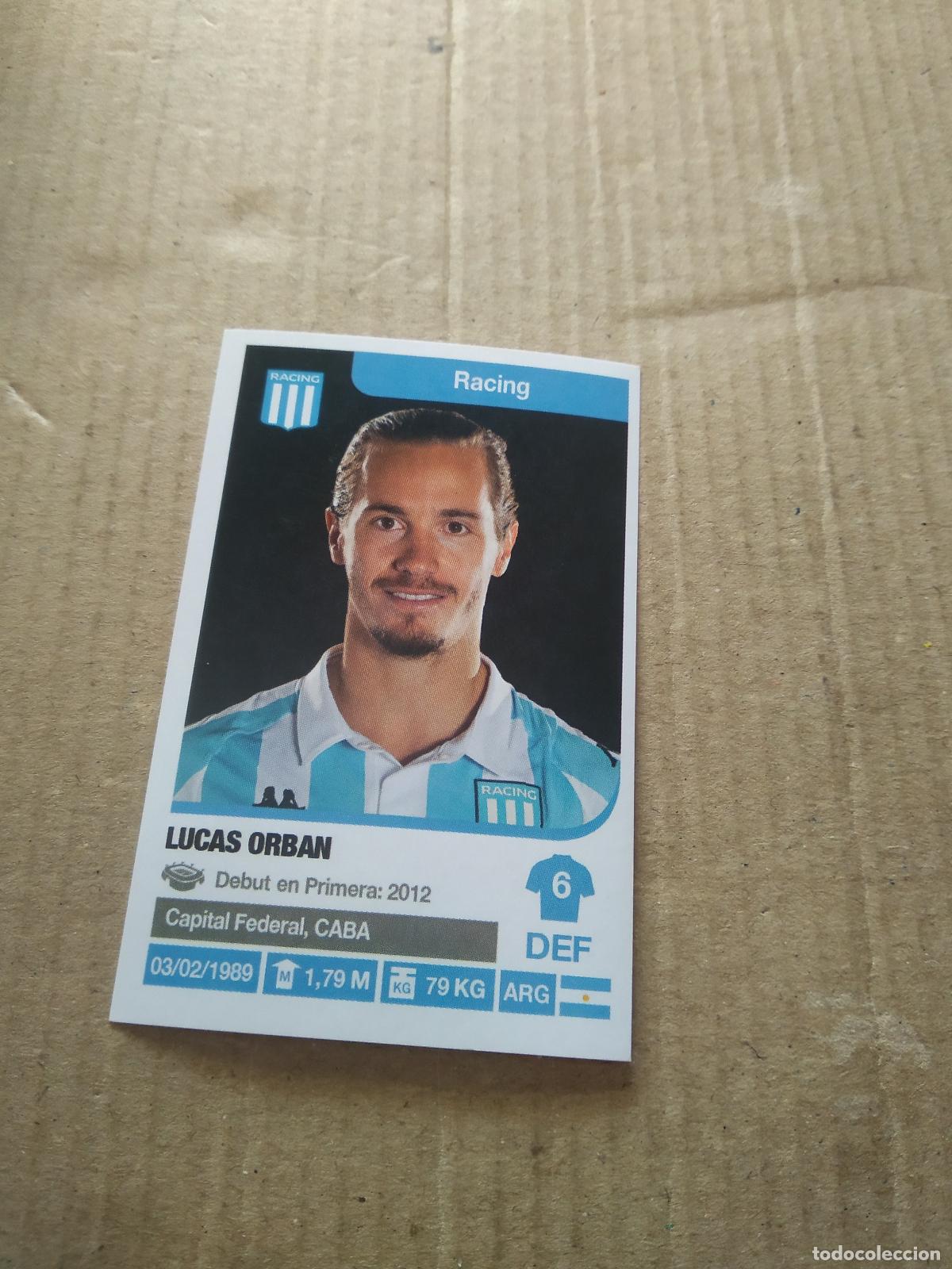 Cromos de F&uacute;tbol: 247 LUCAS ORBAN RACING CROMO FUTBOL ARGENTINO 18-19 PANINI LIGA ARGENTINA 2018-2