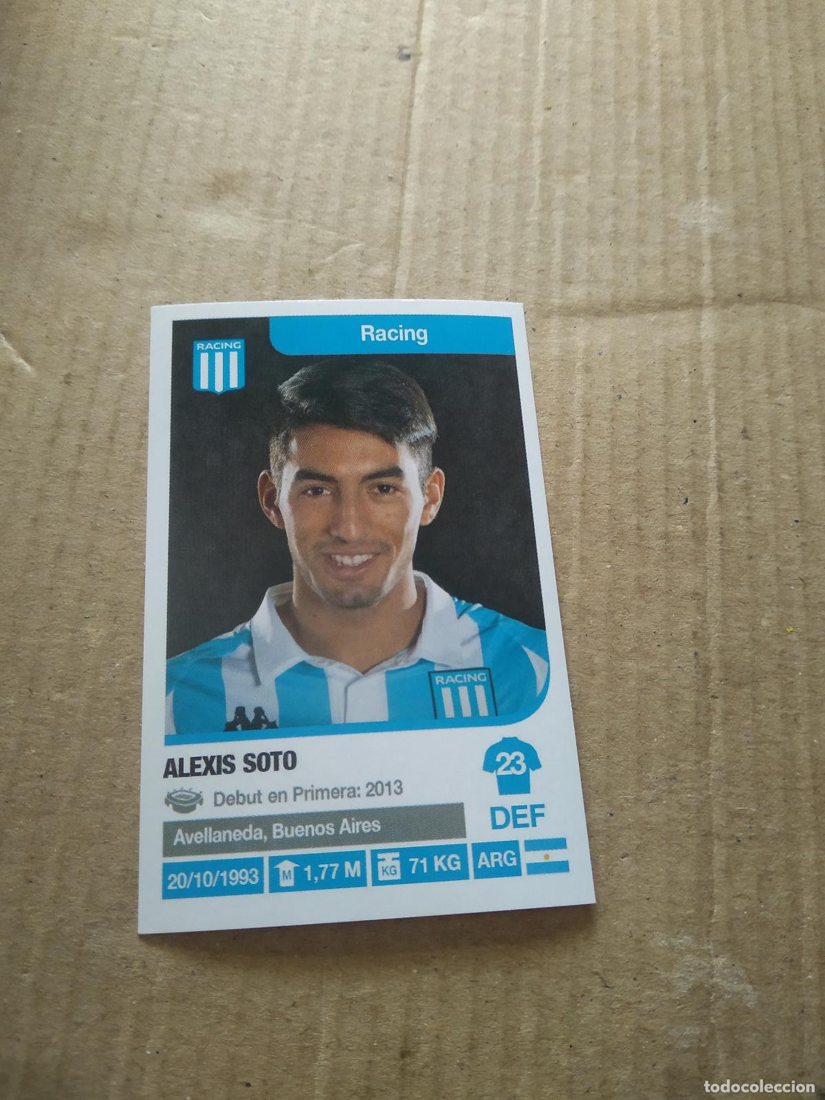 Cromos de F&uacute;tbol: 251 ALEXIS SOTO RACING CROMO FUTBOL ARGENTINO 18-19 PANINI LIGA ARGENTINA 2018-2019