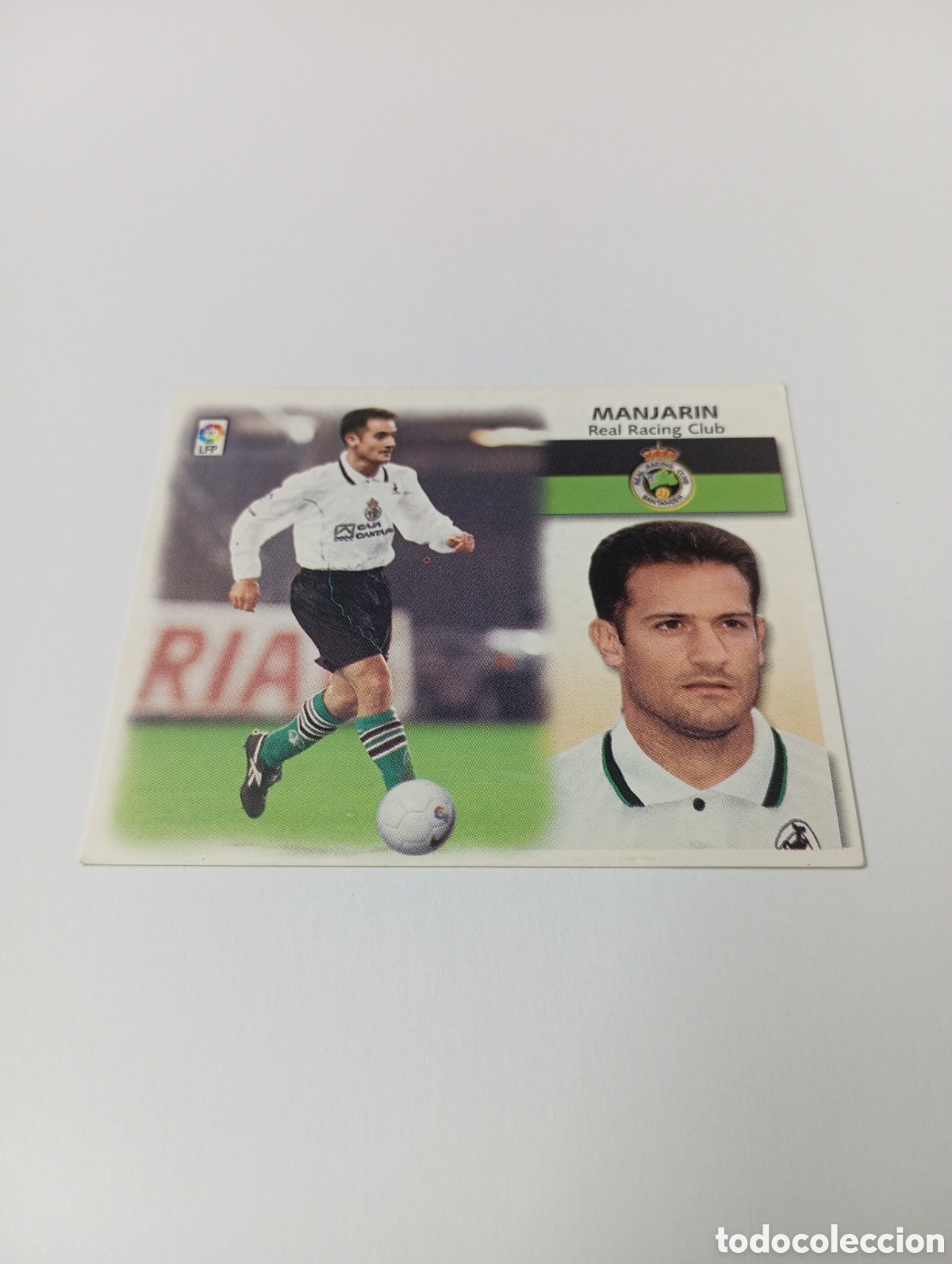 Cromos de F&uacute;tbol: MANJARIN COLOCA Racing LIGA ESTE 1999 2000 PANINI 99 00 NUEVO SIN PEGAR