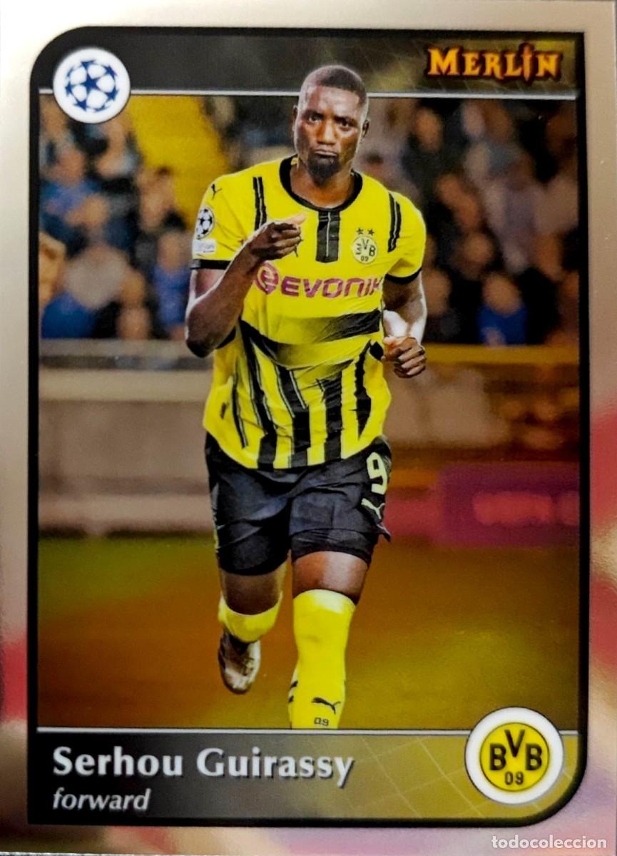 Cromos de F&uacute;tbol: 183 Serhou Guirassy - Borussia Dortmund - Topps Chrome MERLIN 2024 2025 24 25