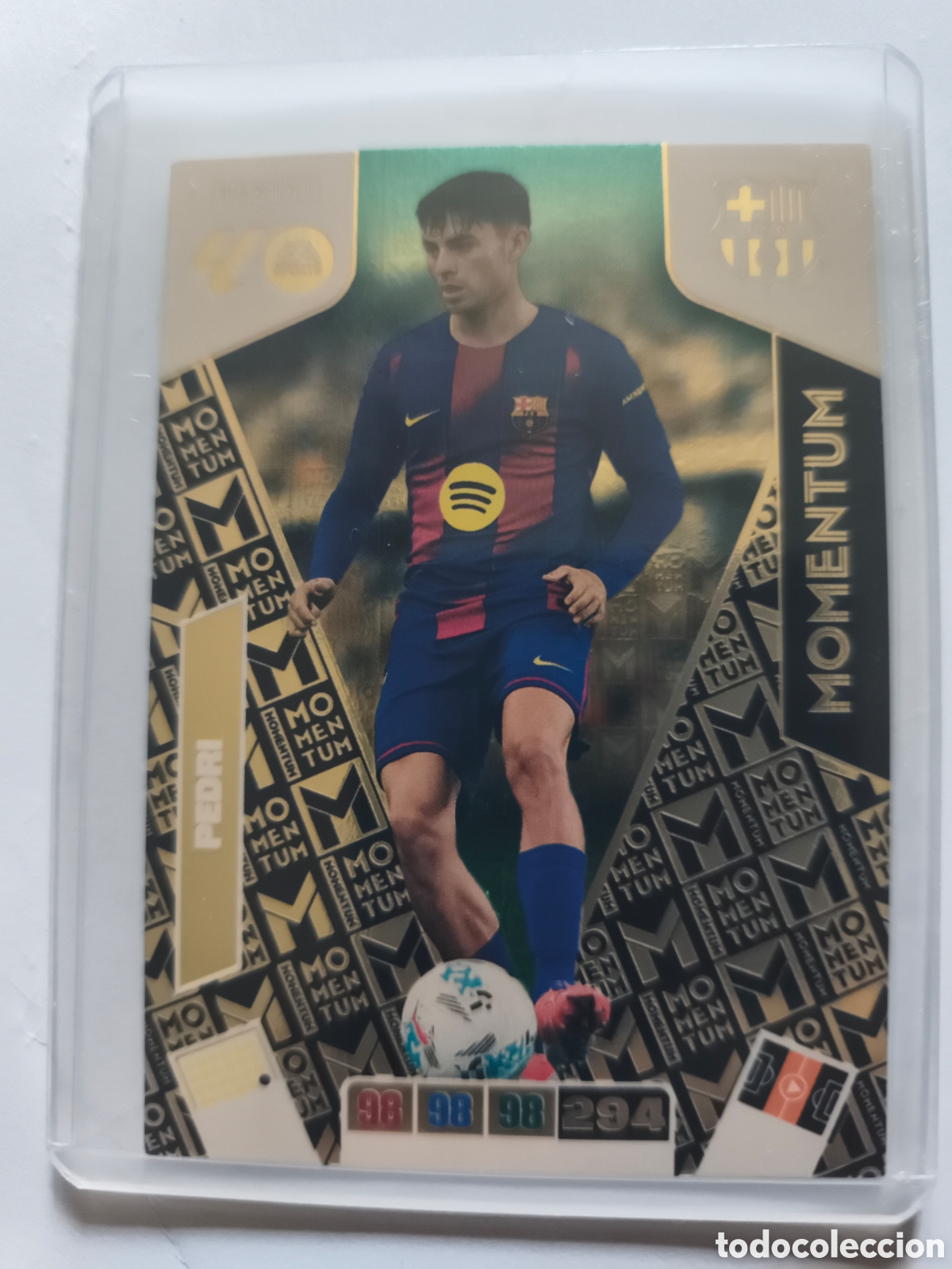 Cromos de F&uacute;tbol: MOMENTUM 2026 PEDRI ADRENALYN