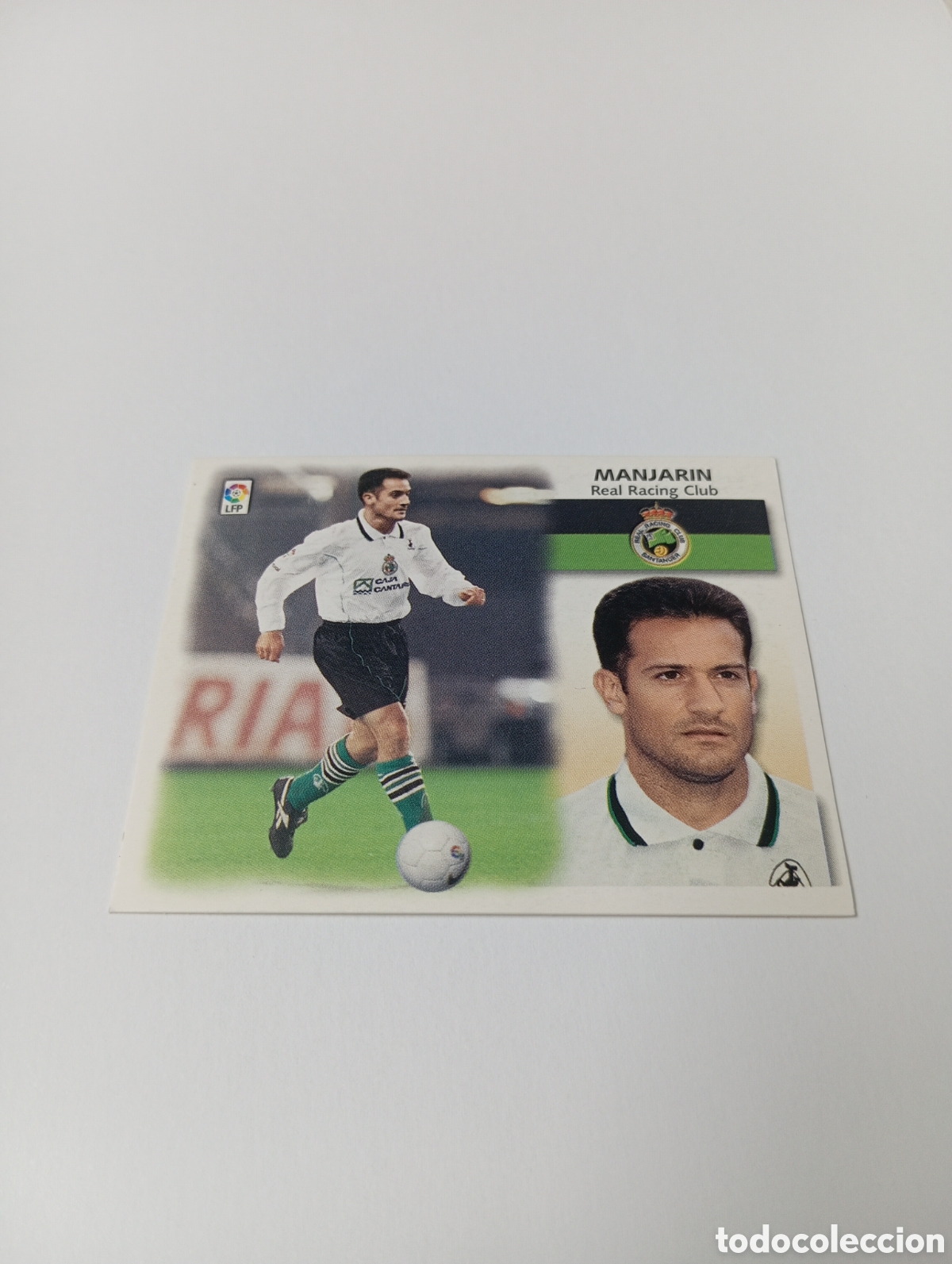 Cromos de F&uacute;tbol: MANJARIN COLOCA Racing LIGA ESTE 1999 2000 PANINI 99 00 NUEVO SIN PEGAR