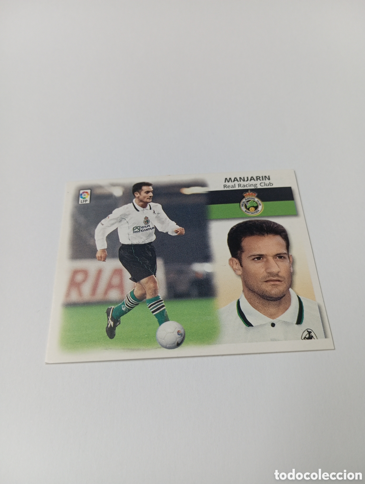 Cromos de F&uacute;tbol: MANJARIN COLOCA Racing LIGA ESTE 1999 2000 PANINI 99 00 NUEVO SIN PEGAR