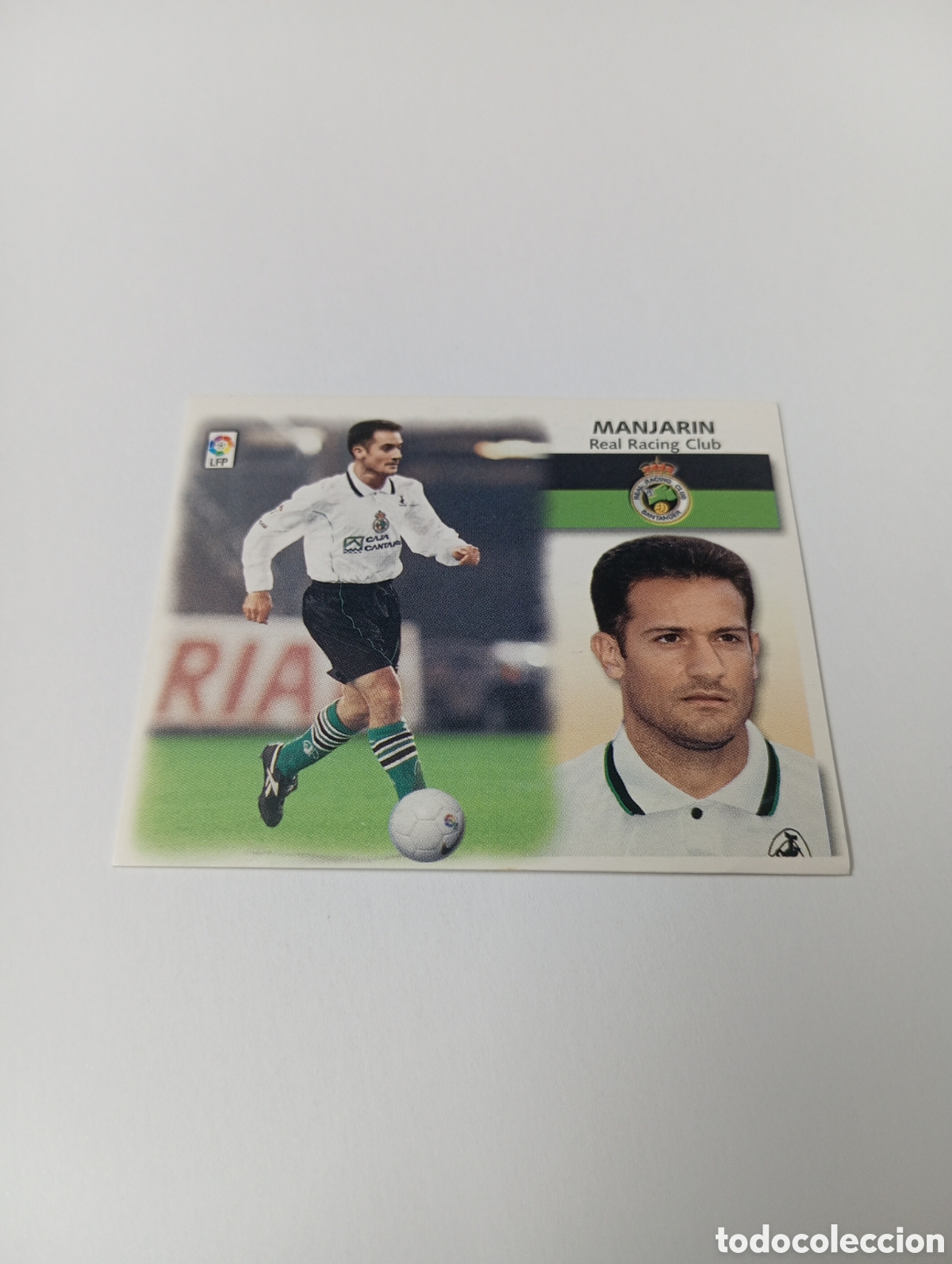 Cromos de F&uacute;tbol: MANJARIN COLOCA Racing LIGA ESTE 1999 2000 PANINI 99 00 NUEVO SIN PEGAR