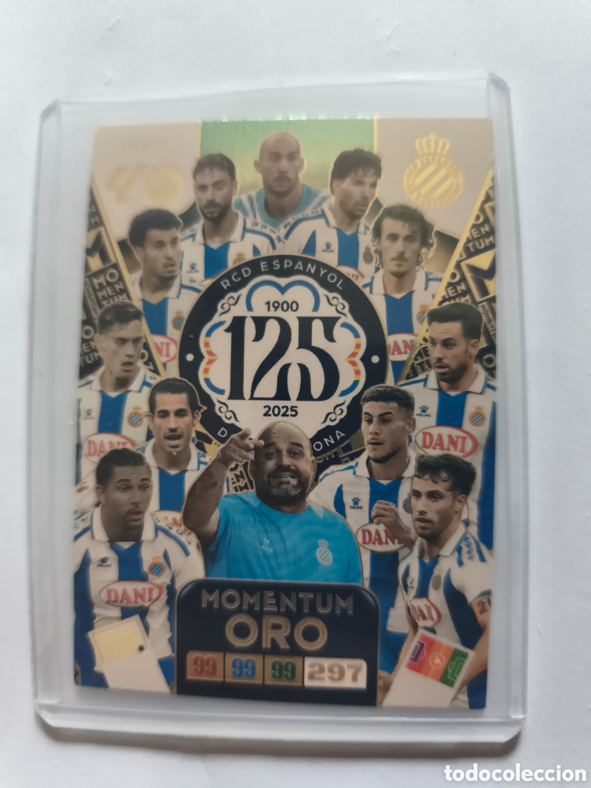 Cromos de F&uacute;tbol: MOMENTUM ORO 2026 RCD ESPANYOL
