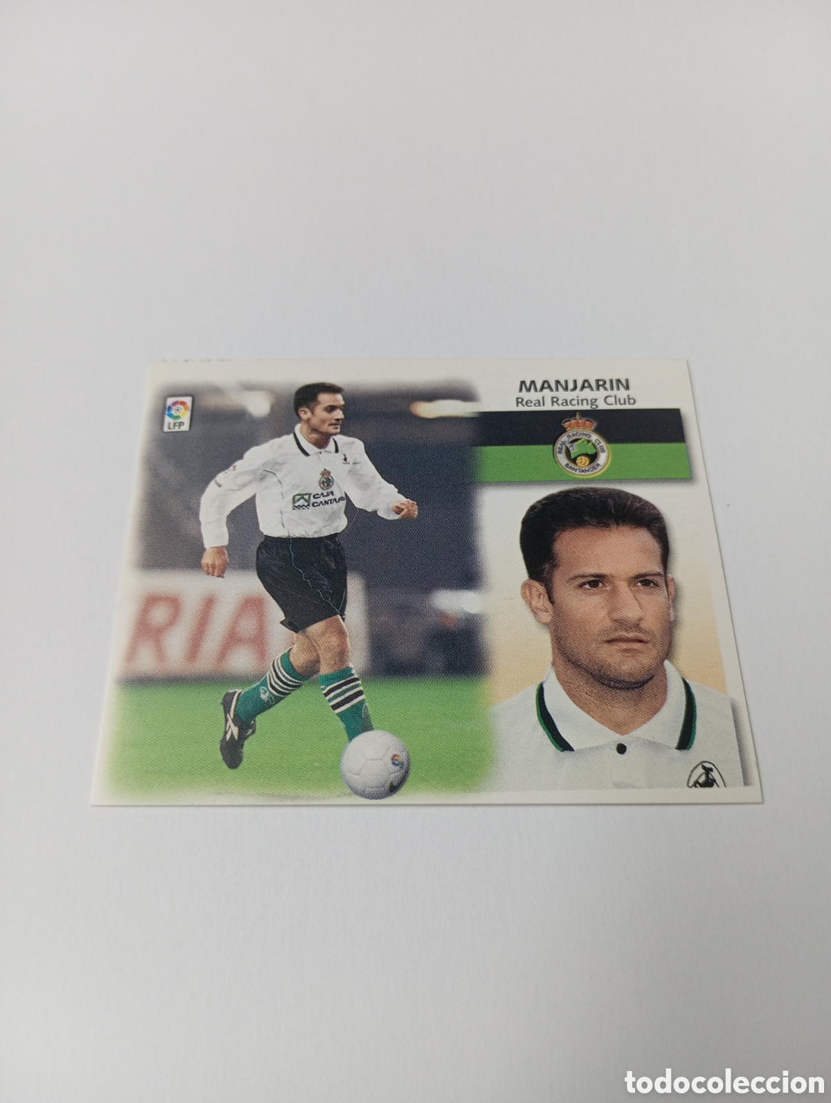 Cromos de F&uacute;tbol: MANJARIN COLOCA Racing LIGA ESTE 1999 2000 PANINI 99 00 NUEVO SIN PEGAR