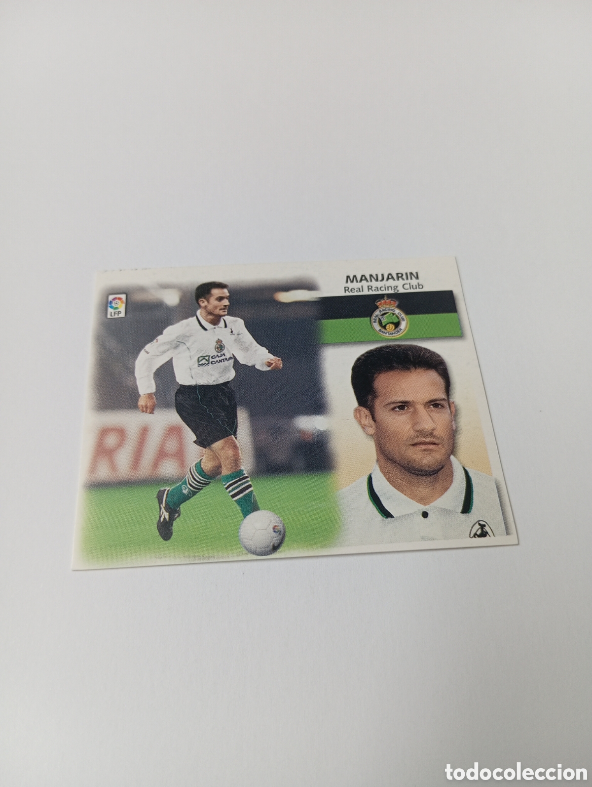 Cromos de F&uacute;tbol: MANJARIN COLOCA Racing LIGA ESTE 1999 2000 PANINI 99 00 NUEVO SIN PEGAR