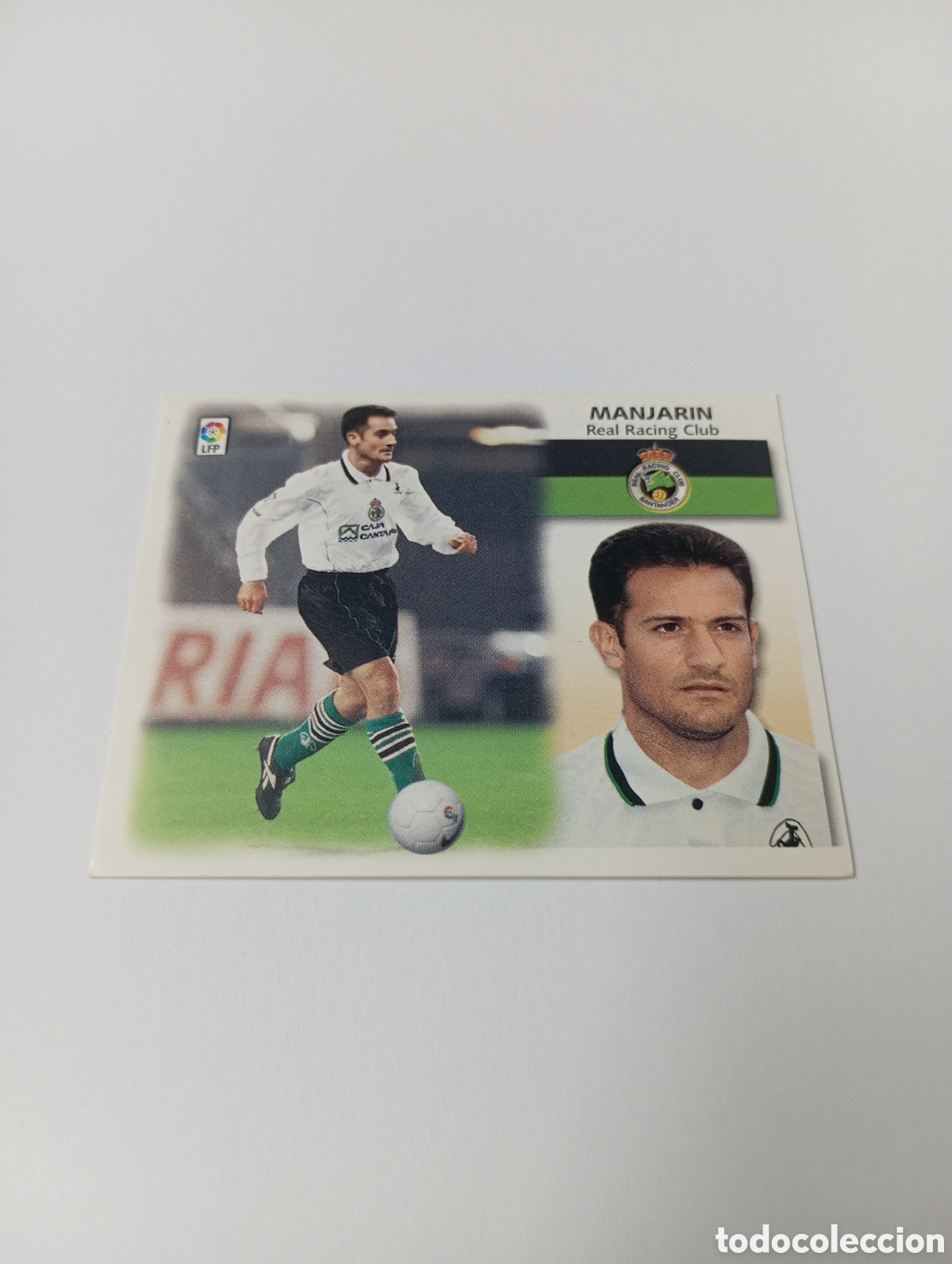 Cromos de F&uacute;tbol: MANJARIN COLOCA Racing LIGA ESTE 1999 2000 PANINI 99 00 NUEVO SIN PEGAR