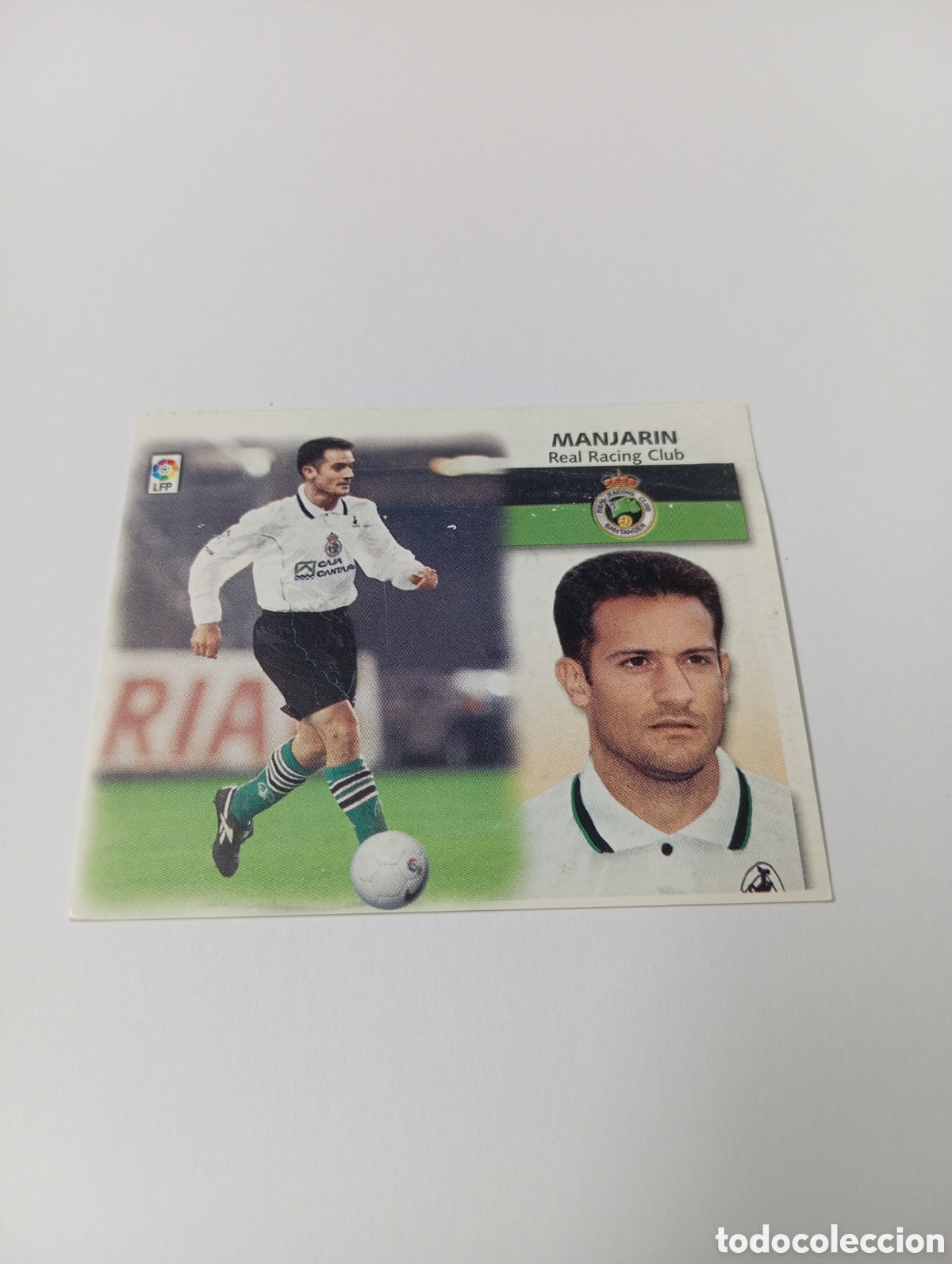 Cromos de F&uacute;tbol: MANJARIN COLOCA Racing LIGA ESTE 1999 2000 PANINI 99 00 NUEVO SIN PEGAR
