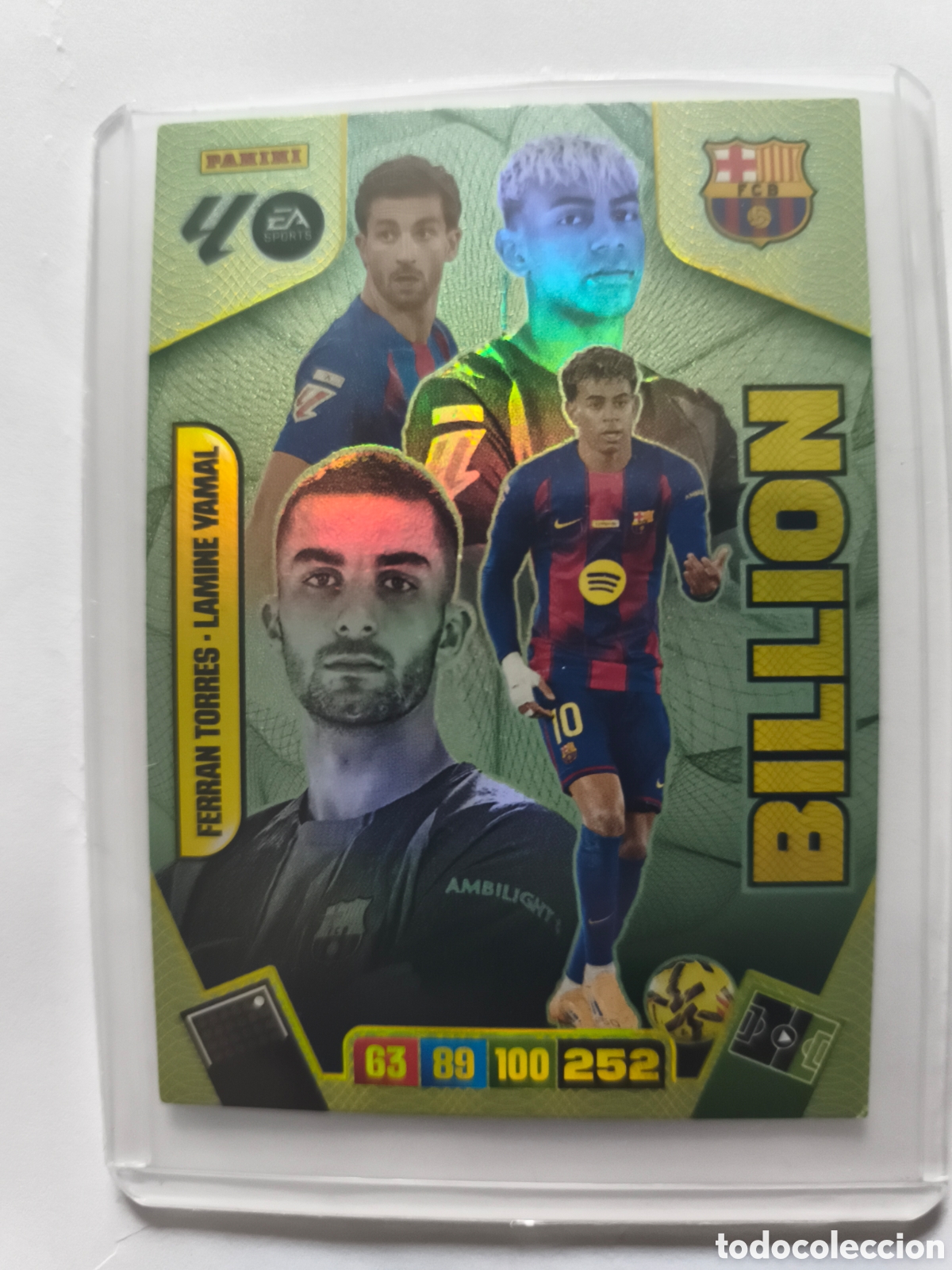 Cromos de F&uacute;tbol: ADRENALYN XL 2026 BILLION FERRAN TORRES-LAMINE YAMAL