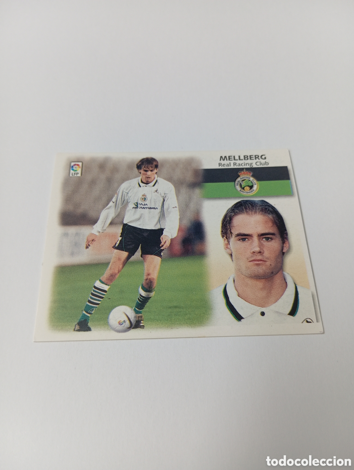 Cromos de F&uacute;tbol: MELLBERG Racing LIGA ESTE 1999 2000 PANINI 99 00 NUEVO SIN PEGAR