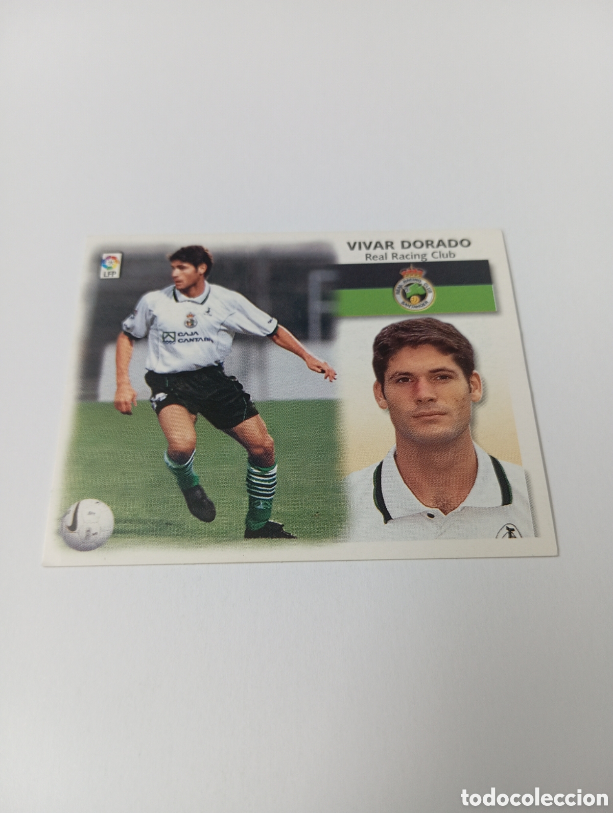 Cromos de F&uacute;tbol: VIVAR DORADO Racing LIGA ESTE 1999 2000 PANINI 99 00 NUEVO SIN PEGAR