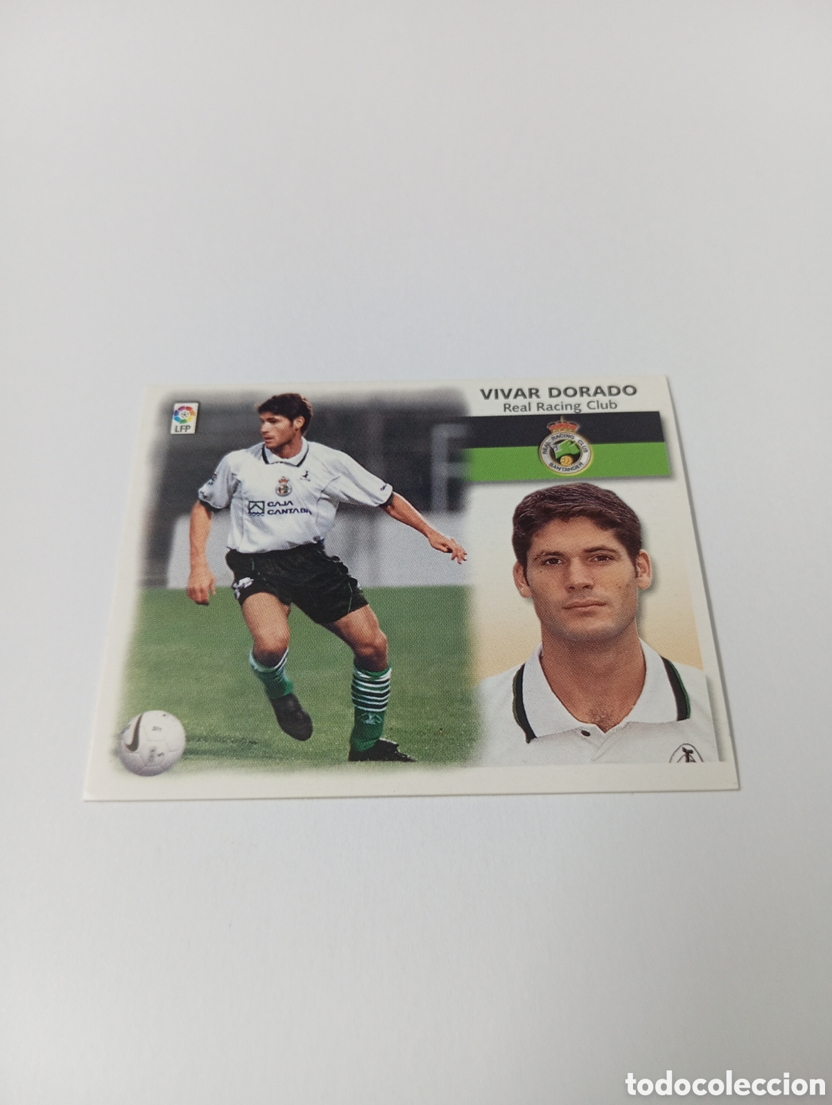 Cromos de F&uacute;tbol: VIVAR DORADO Racing LIGA ESTE 1999 2000 PANINI 99 00 NUEVO SIN PEGAR