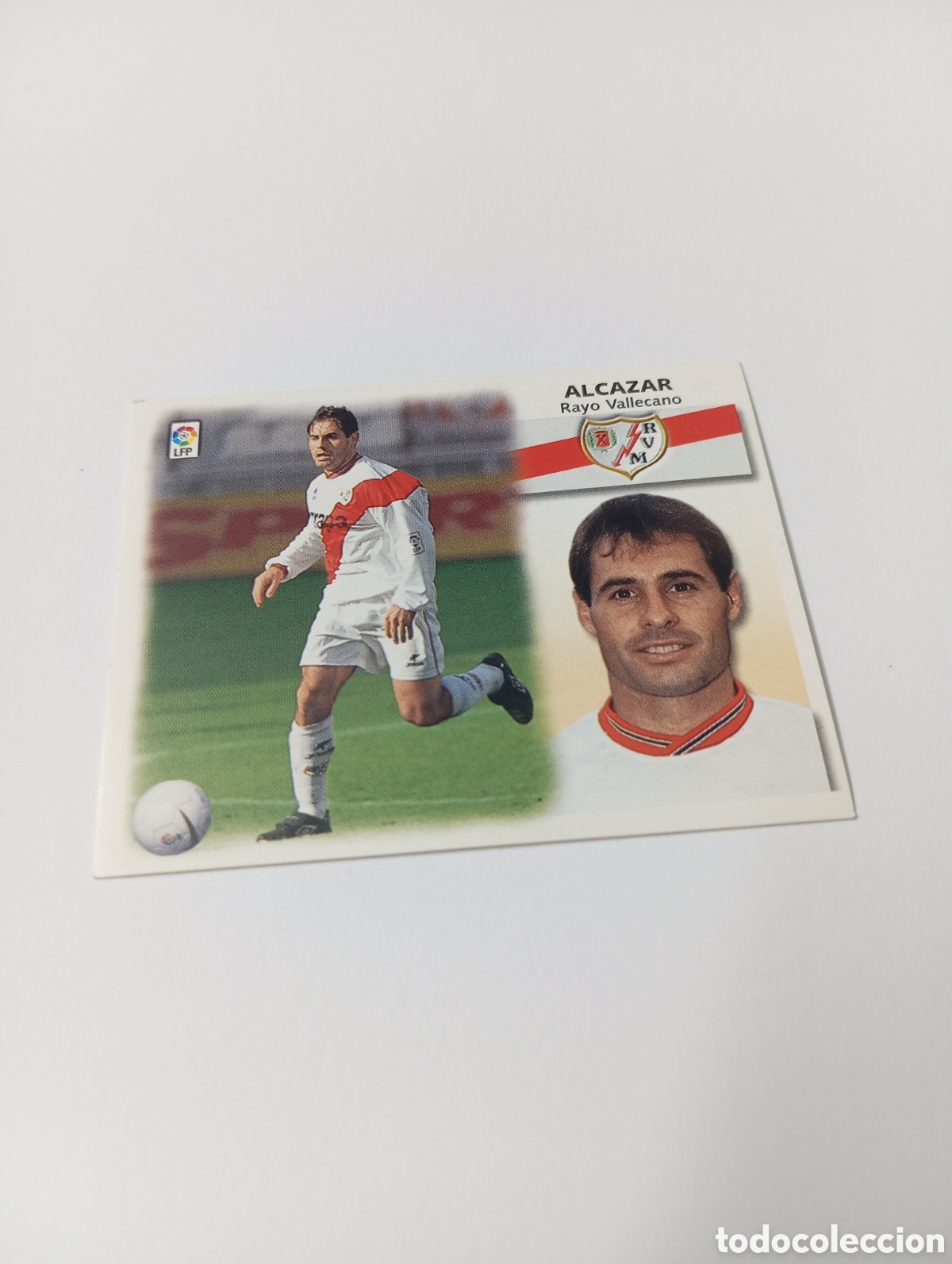 Cromos de F&uacute;tbol: ALCAZAR Rayo Vallecano LIGA ESTE 1999 2000 PANINI 99 00 NUEVO SIN PEGAR