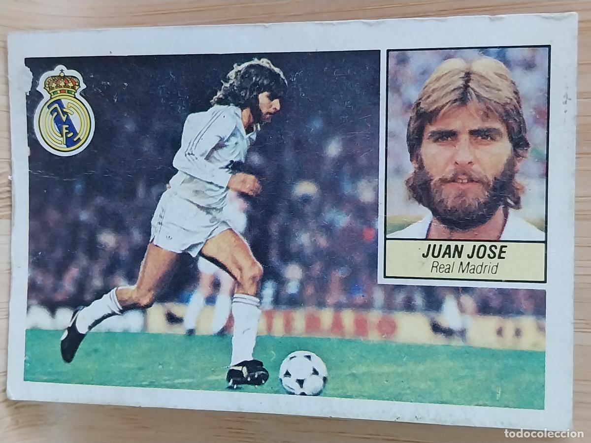 Cromos de F&uacute;tbol: JUAN JOSE REAL MADRID ESTE LIGA 1984 84 85 CROMO RECUPERADO ORIGINAL
