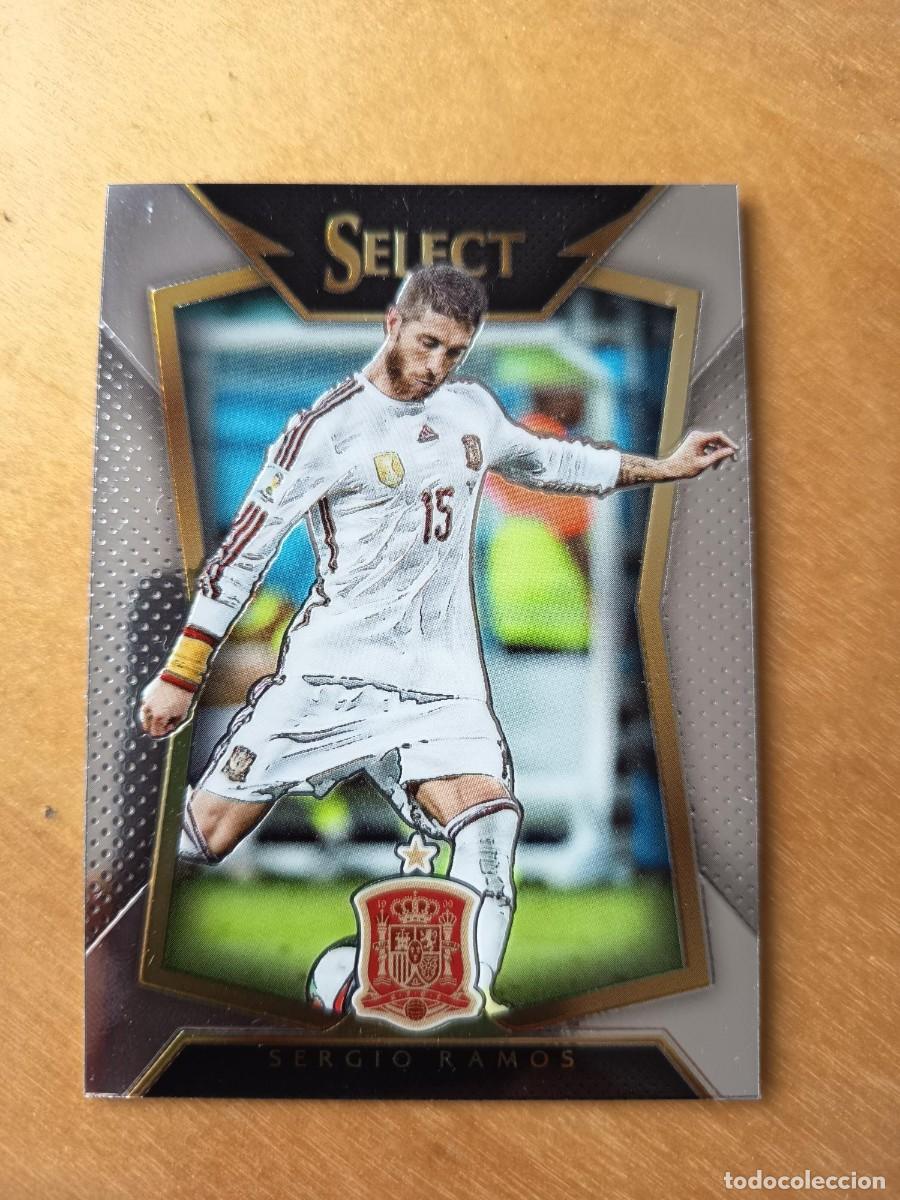 Cromos de F&uacute;tbol: SERGIO RAMOS (ESPA&Ntilde;A) PANINI SELECT 2015-16