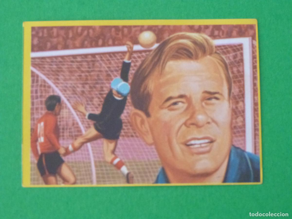 Cromos de F&uacute;tbol: CROMO FUTBOL YASHINE SIN PEGAR N&ordm; 33 A&Ntilde;O 1982 ALBUM FUTBOL EN ACCION DANONE