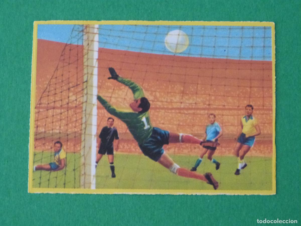 Cromos de F&uacute;tbol: CROMO FUTBOL GOL SIN PEGAR N&ordm; 22 A&Ntilde;O 1982 ALBUM FUTBOL EN ACCION DANONE