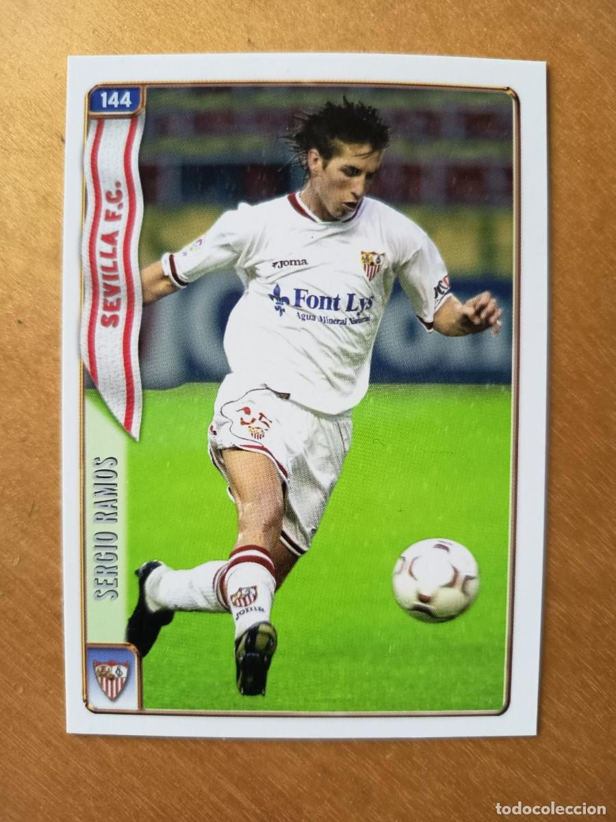 Cromos de F&uacute;tbol: SERGIO RAMOS (ESPA&Ntilde;A) 144 ROOKIE MUNDICROMO 2004-05