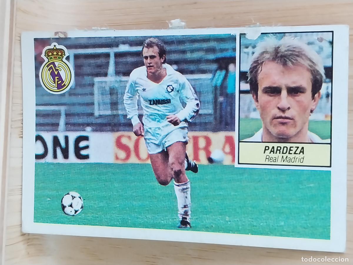 Figurine di Calcio: PARDEZA REAL MADRID ESTE LIGA 1984 84 85 CROMO RECUPERADO ORIGINAL