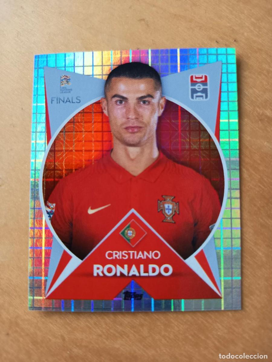 Cromos de F&uacute;tbol: CRISTIANO RONALDO FOIL STICKER PANINI ROAD TO NATIONS LEAGUE