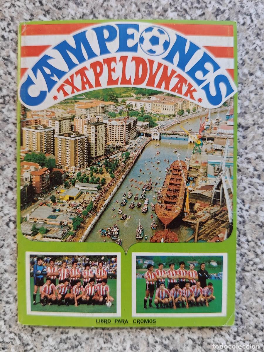 Cromos de F&uacute;tbol: &Aacute;lbum de cromos Athletic de Bilbao Campeones Txapeldunak