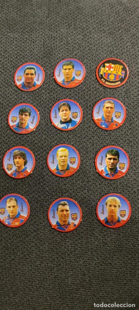 Cromos de F&uacute;tbol: Tazos F&uacute;tbol Club Barcelona