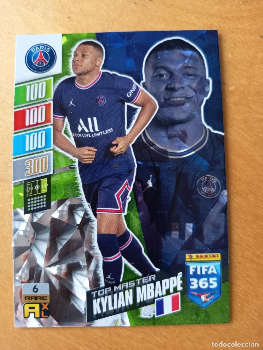 Cromos de F&uacute;tbol: MBAPPE TOP MASTER PANINI FIFA 365 2021/22