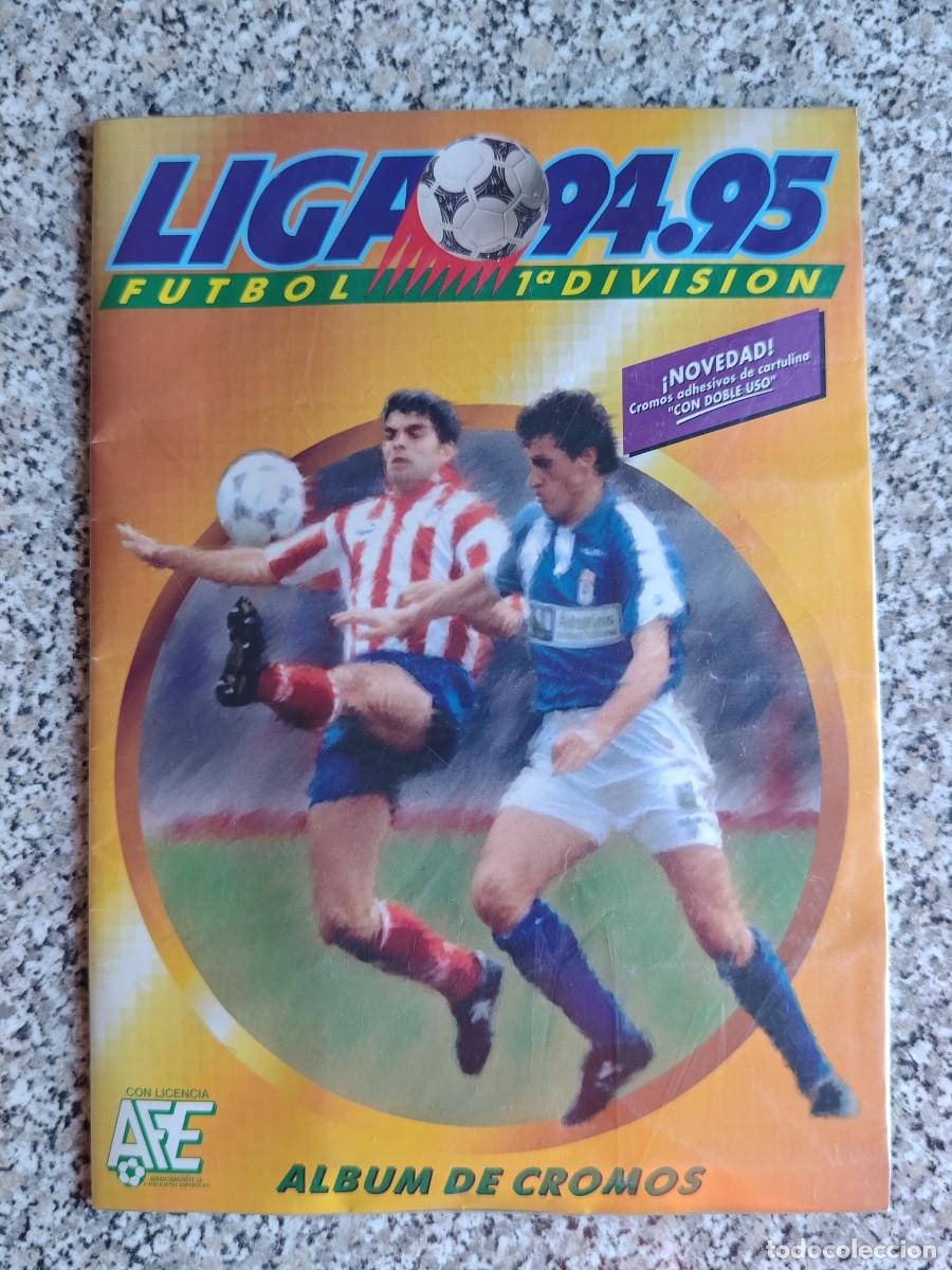Cromos de F&uacute;tbol: &Aacute;lbum de cromos Liga 94-95