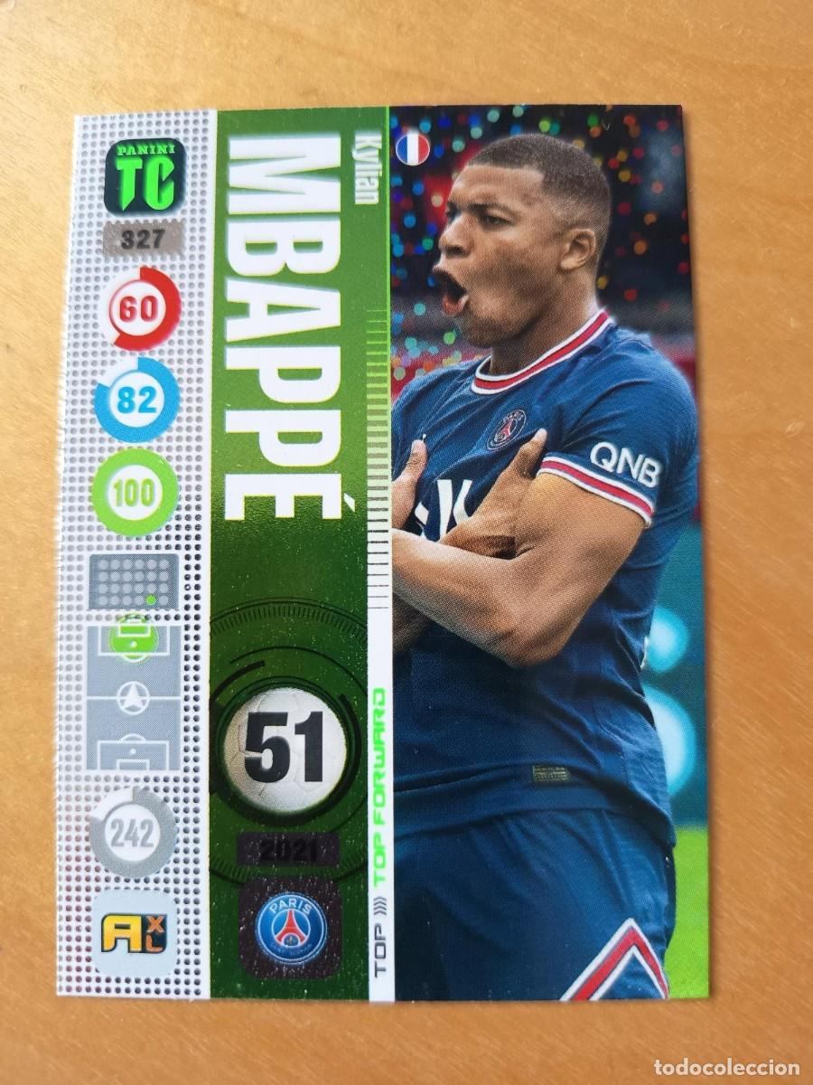 Cromos de Futebol: MBAPPE TOP FORWARD 327 PANINI TOP CLASS 2022