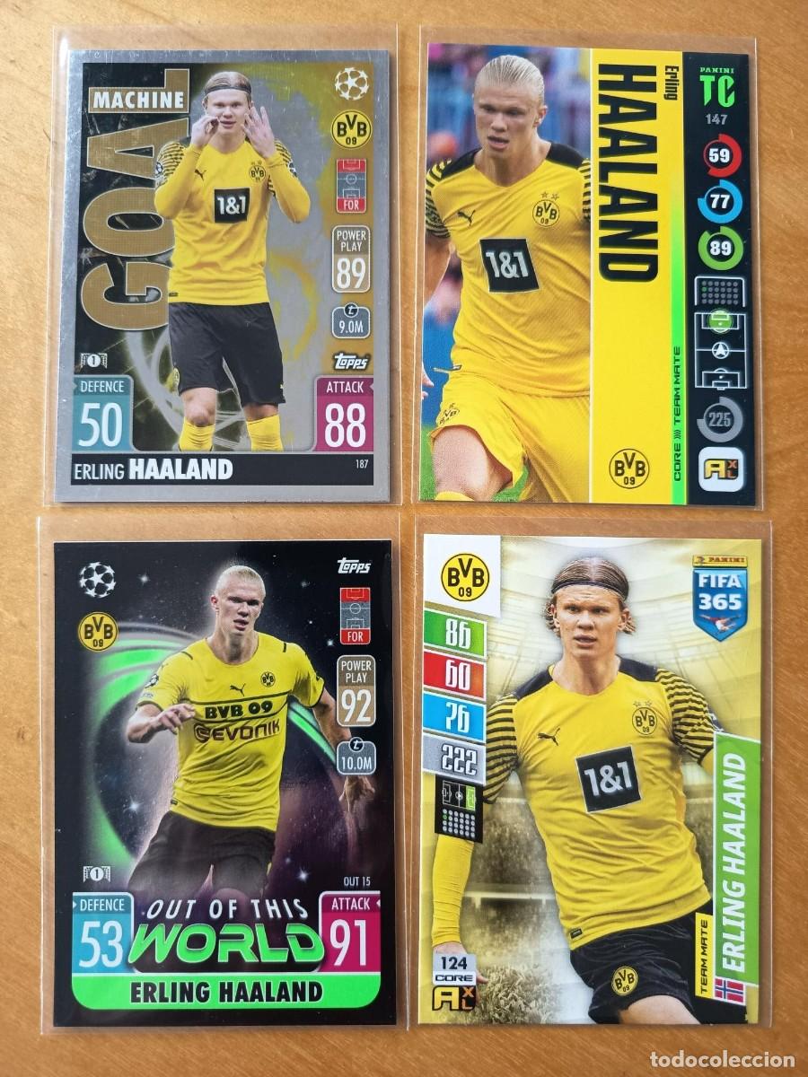 Cromos de F&uacute;tbol: HAALAND LOTE VARIAS COLECCIONES