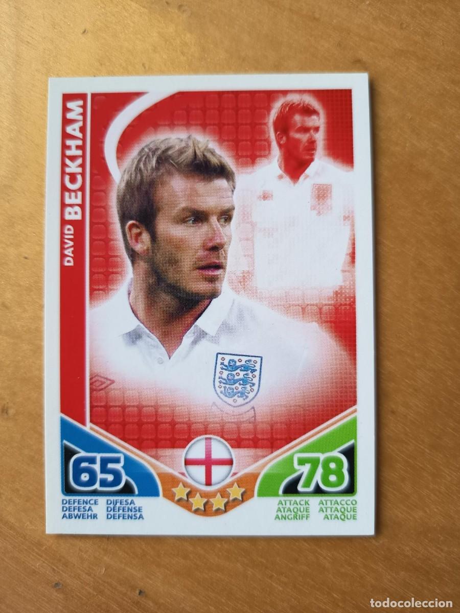 Cromos de F&uacute;tbol: BECKHAM TOPPS MATCH ATTAX MUNDIAL 2010